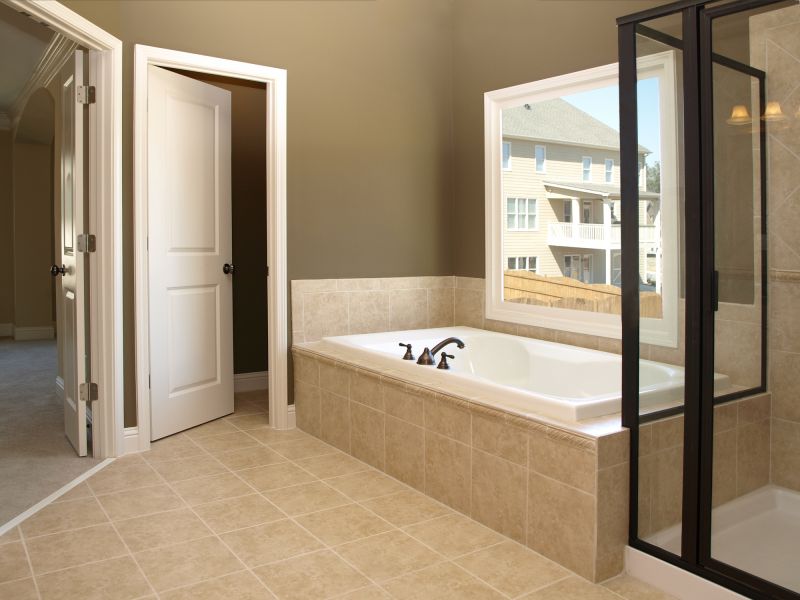 Modern Bathtub Installation